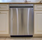 Stainless LG dishwasher